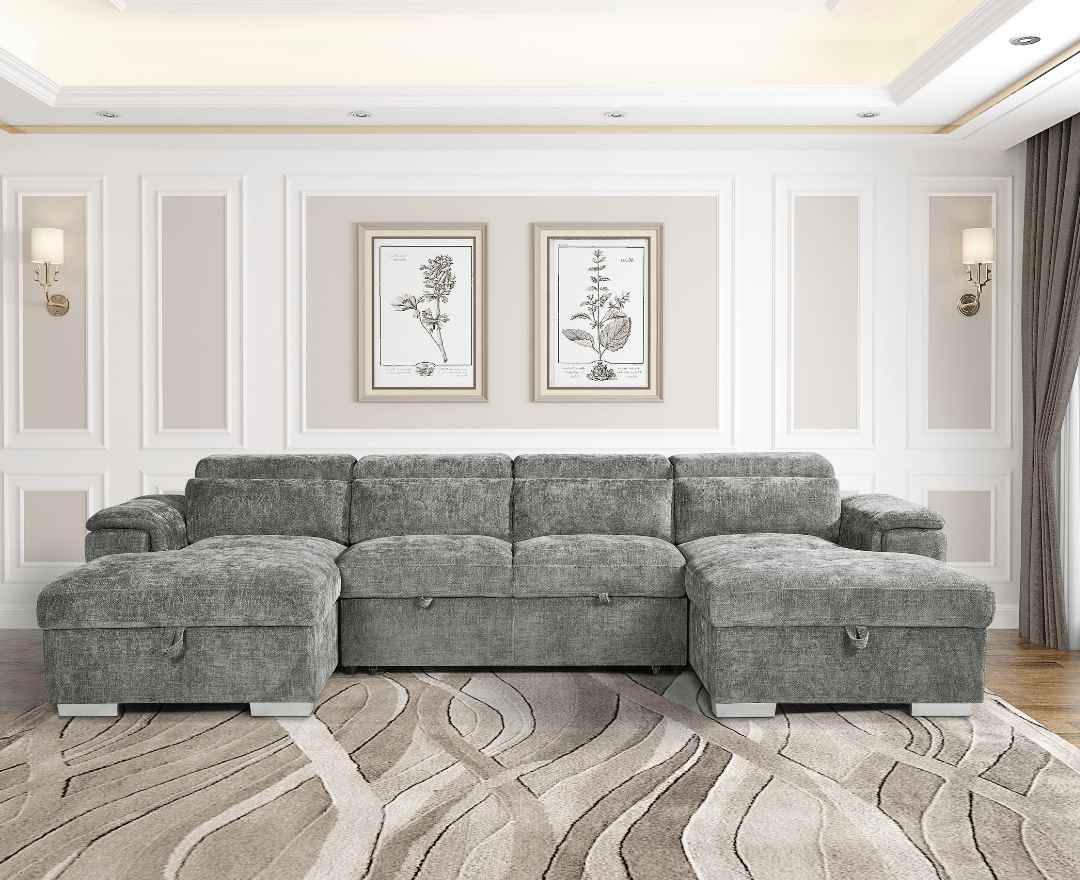 Alaya U Shape Sofabed - Comfort Furniture