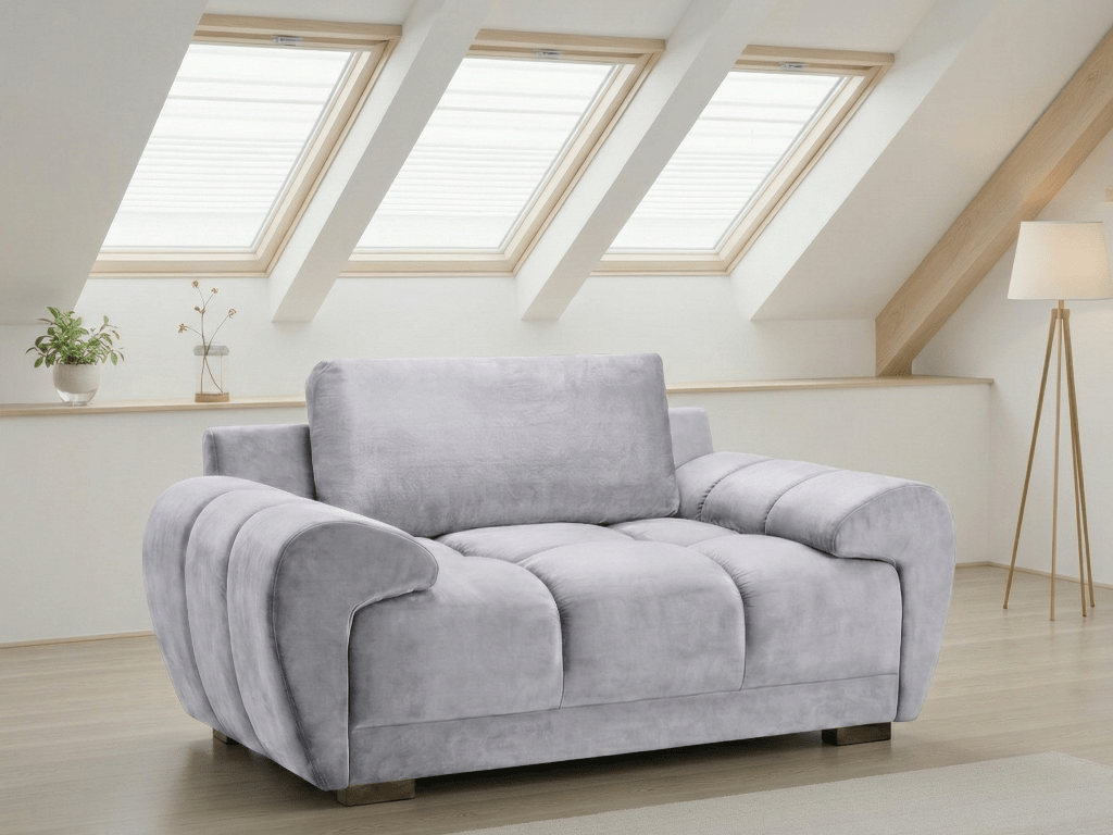 Azzuro Sofa Grey Armchair - Comfort Furniture