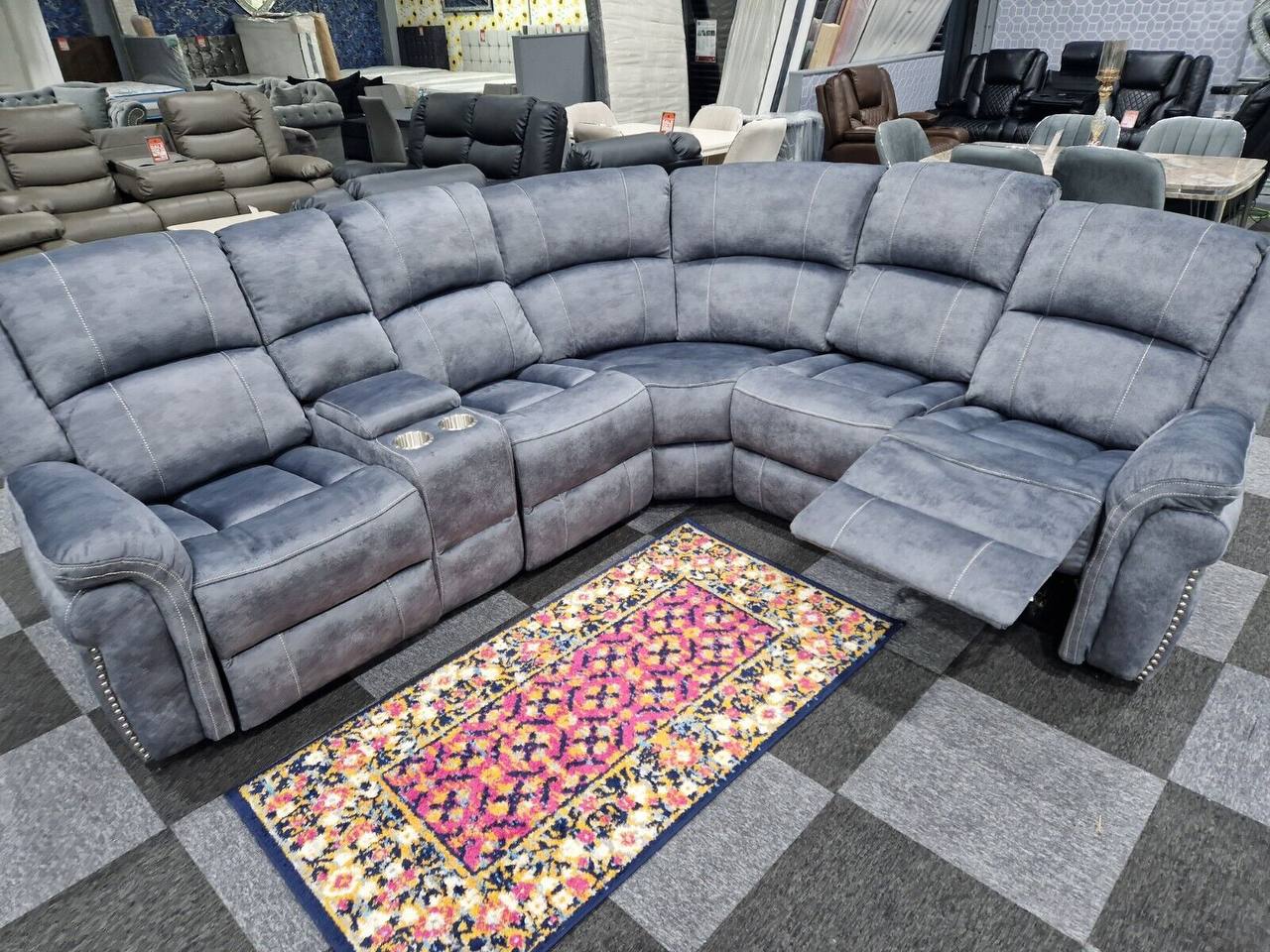 Berlin Big Electric Recliner Sofa - Comfort Furniture