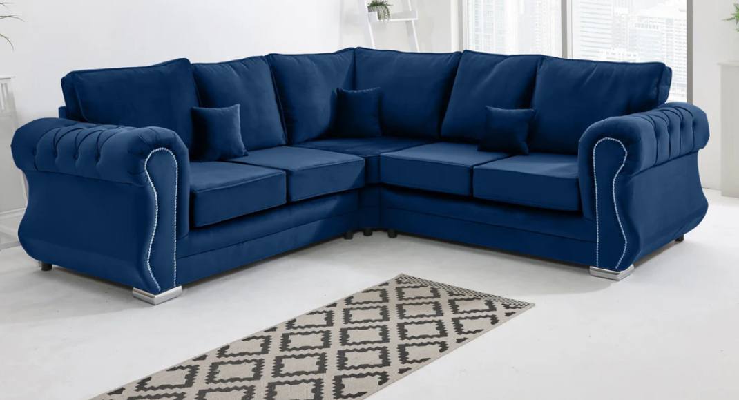 Big Corner Chesterfield Sofa - Comfort Furniture