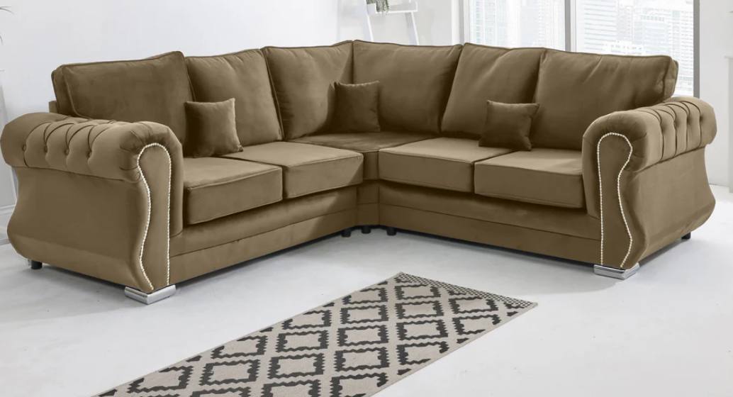 Big Corner Chesterfield Sofa - Comfort Furniture