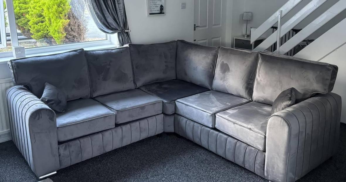 Big Corner Sofa Lilly Fullback - Comfort Furniture