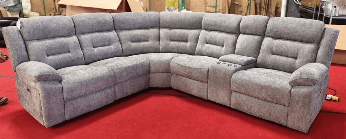 Canterbury Electric Recliner Corner Sofa - Comfort Furniture