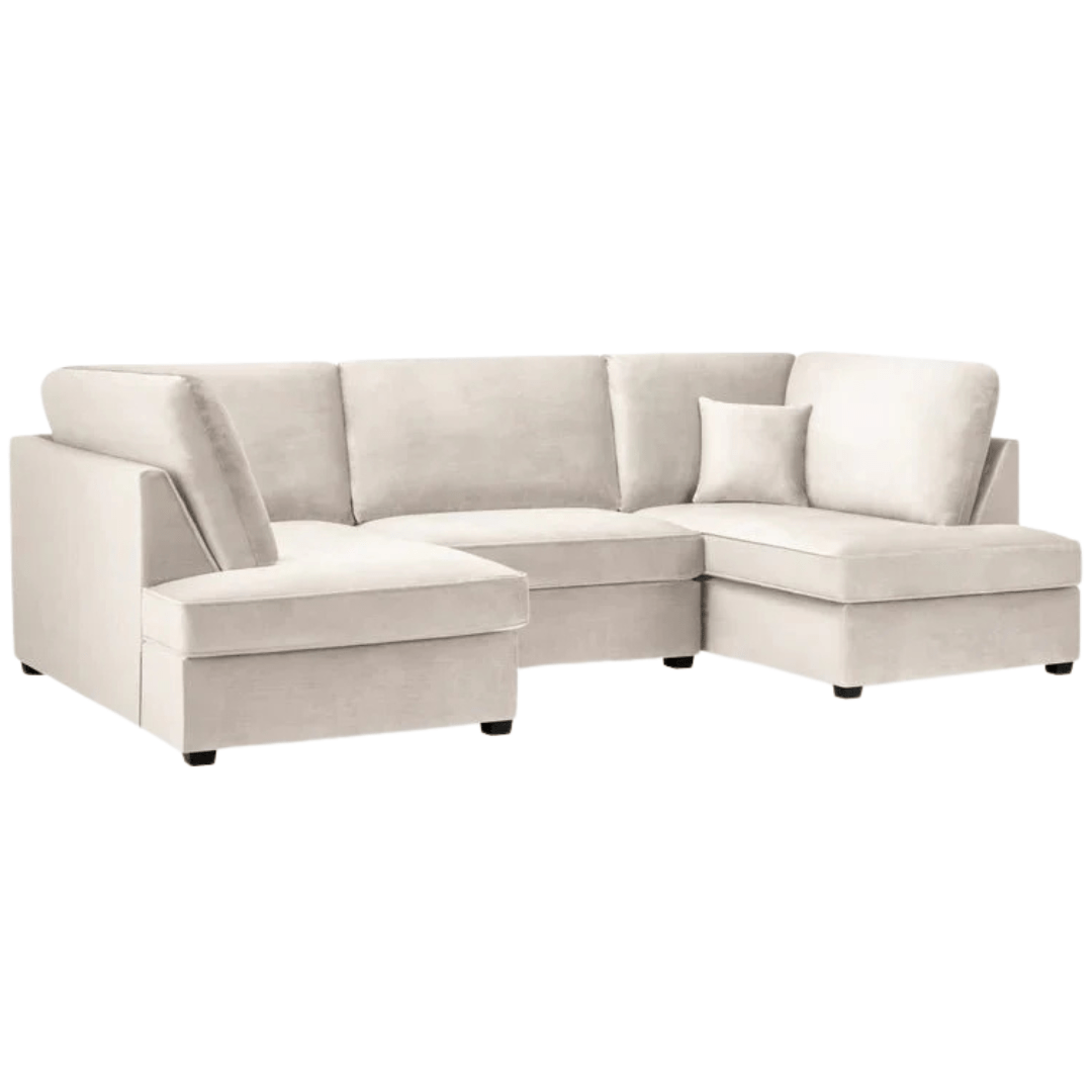 Carnaby Big U - Shape Sofa with Footstool - Comfort Furniture