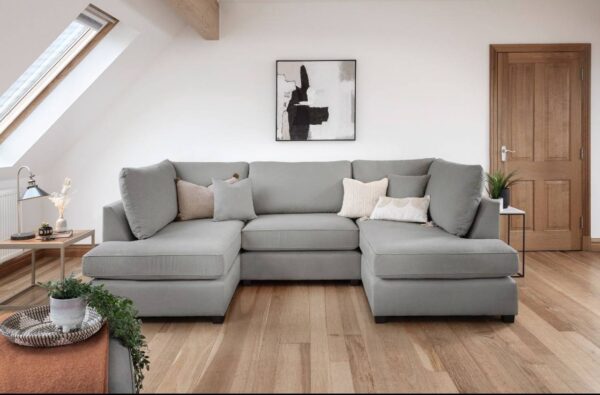 Carnaby Big U - Shape Sofa with Footstool - Comfort Furniture