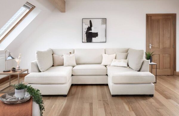 Carnaby Big U - Shape Sofa with Footstool - Comfort Furniture