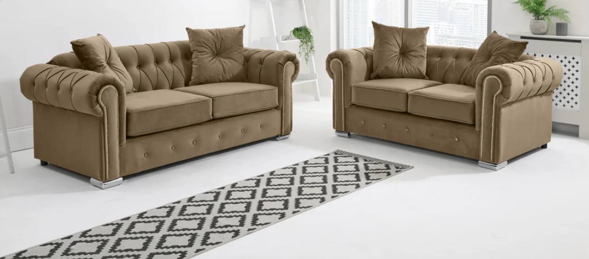 Chesterfield Sofa Suite - Comfort Furniture