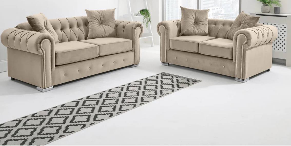 Chesterfield Sofa Suite - Comfort Furniture