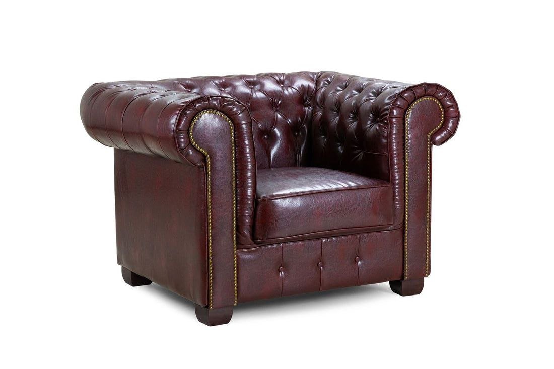 Chesterfield Sofa Suite & Armchair - Comfort Furniture