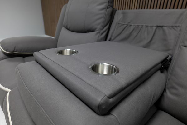 Chloe Leather Sofa Suite Manual Recliner - Comfort Furniture