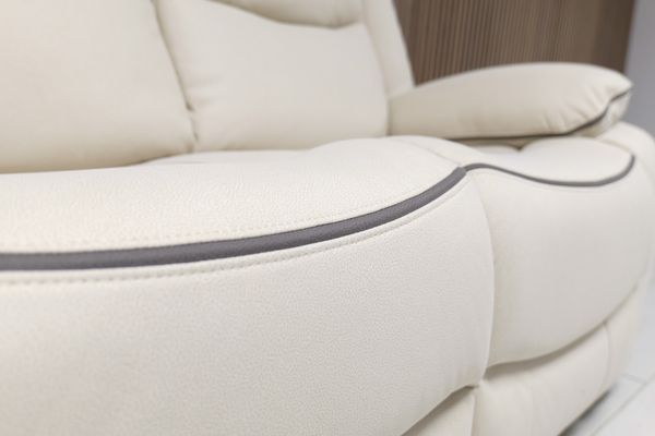 Chloe Leather Sofa Suite Manual Recliner - Comfort Furniture