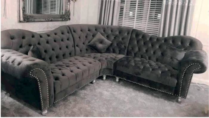 Elegance Big Corner Sofa - Comfort Furniture