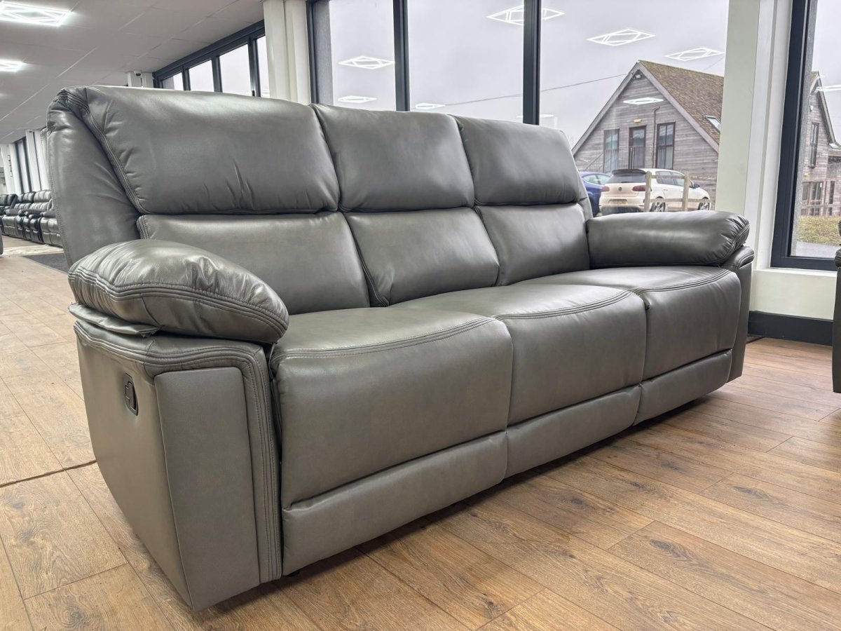 Elio Sofa Suite Manual Recliner - Comfort Furniture