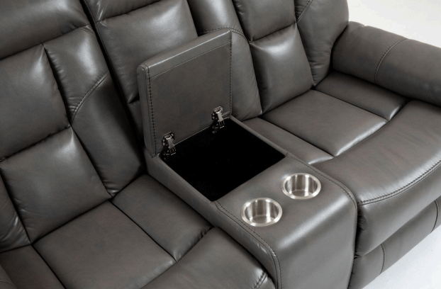 Florian Leather Sofa Suite Electric Recliner - Comfort Furniture