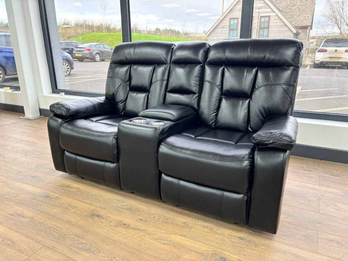Florian Leather Sofa Suite Electric Recliner - Comfort Furniture