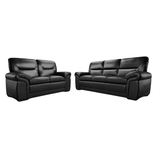 Gretal Leather Sofa Suite - Comfort Furniture