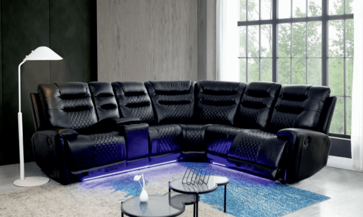 Halifax Corner Sofa Electric Recliner - Comfort Furniture