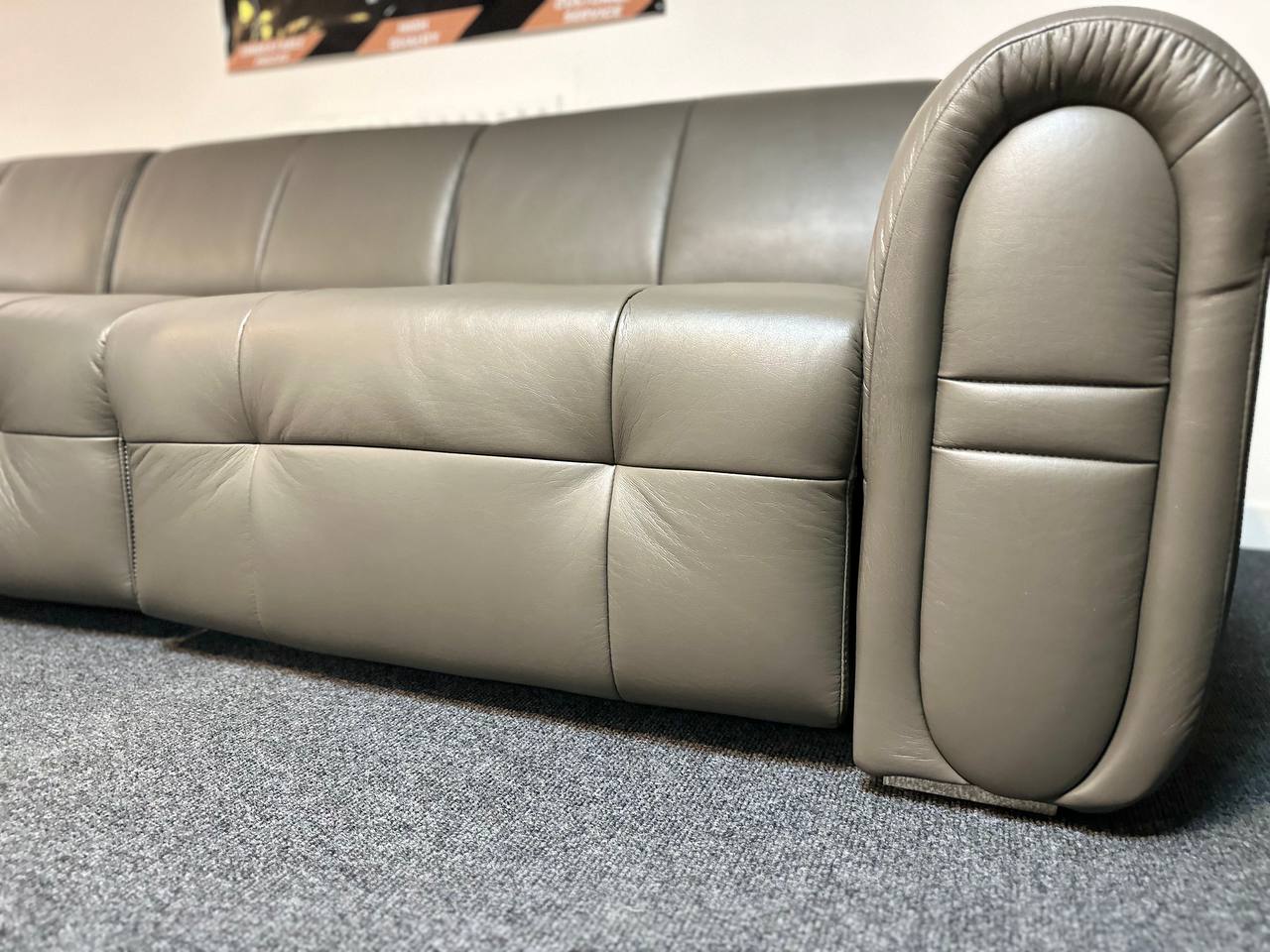 Isaac Leather Sofa Bed - Comfort Furniture
