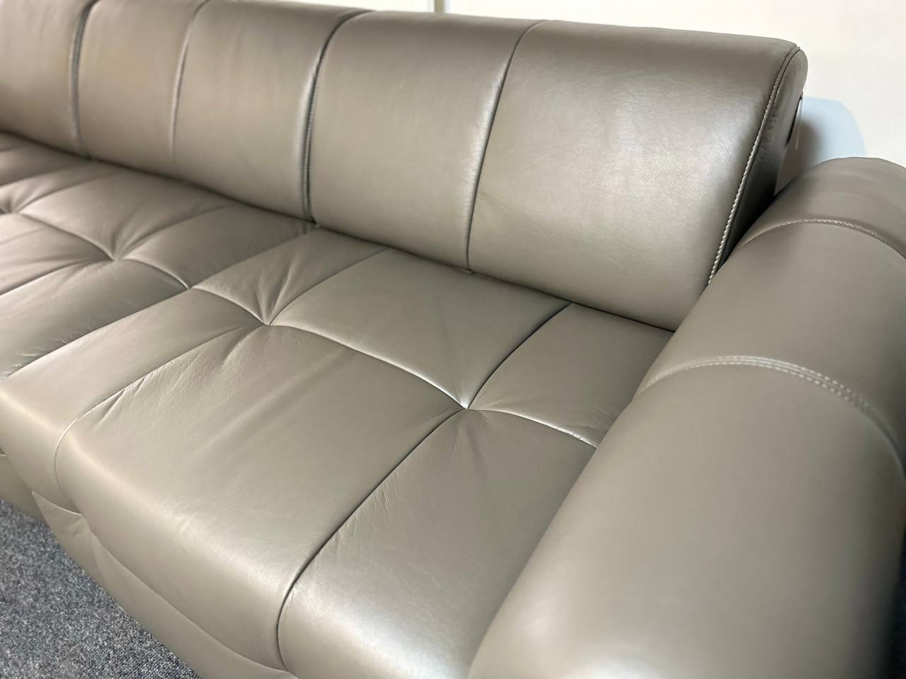 Isaac Leather Sofa Bed - Comfort Furniture