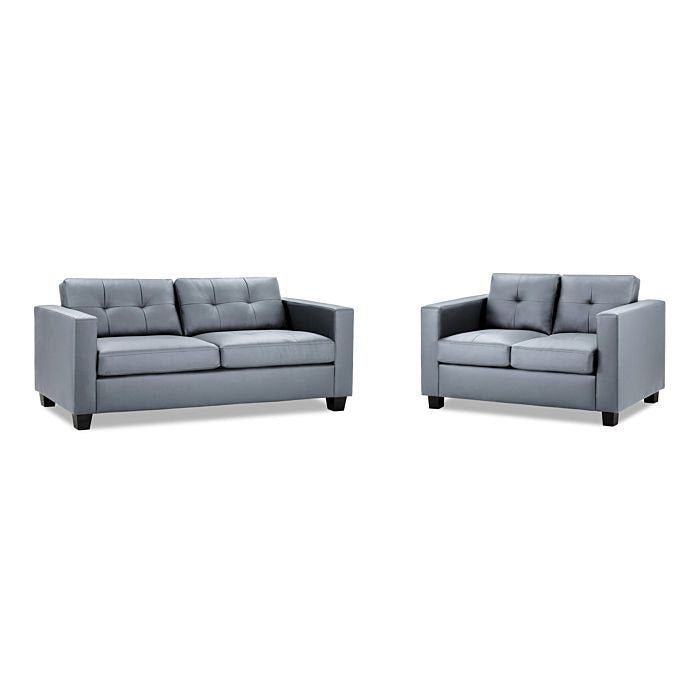 Jerry Leather Sofa Suite - Comfort Furniture