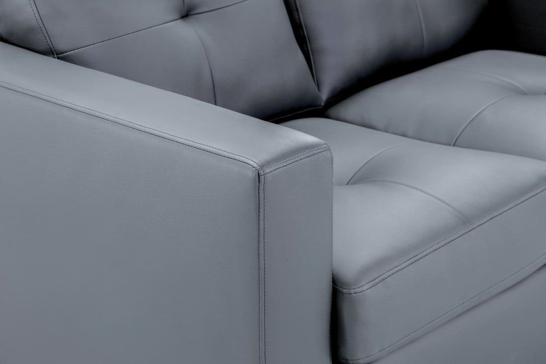 Jerry Leather Sofa Suite - Comfort Furniture