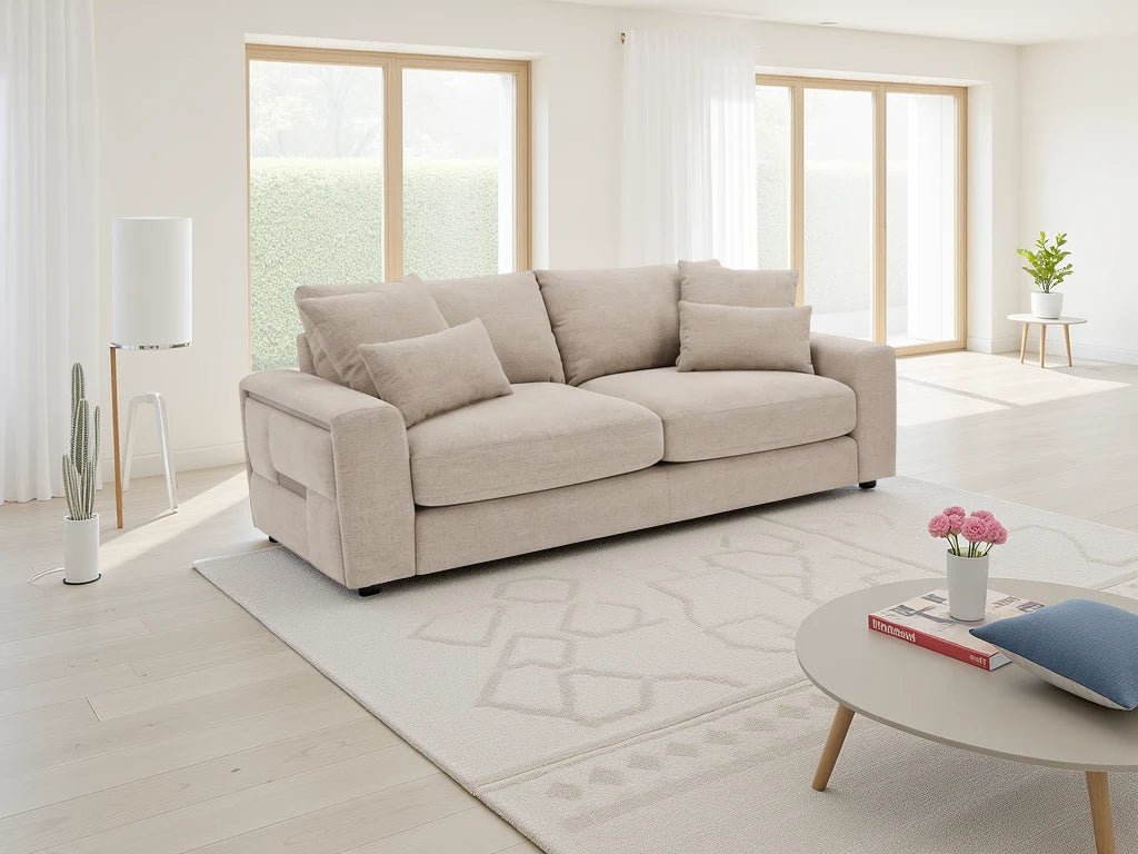 Jupiter Sofa Collection – 2 Seater & 3 Seater Fabric Sofas - Comfort Furniture
