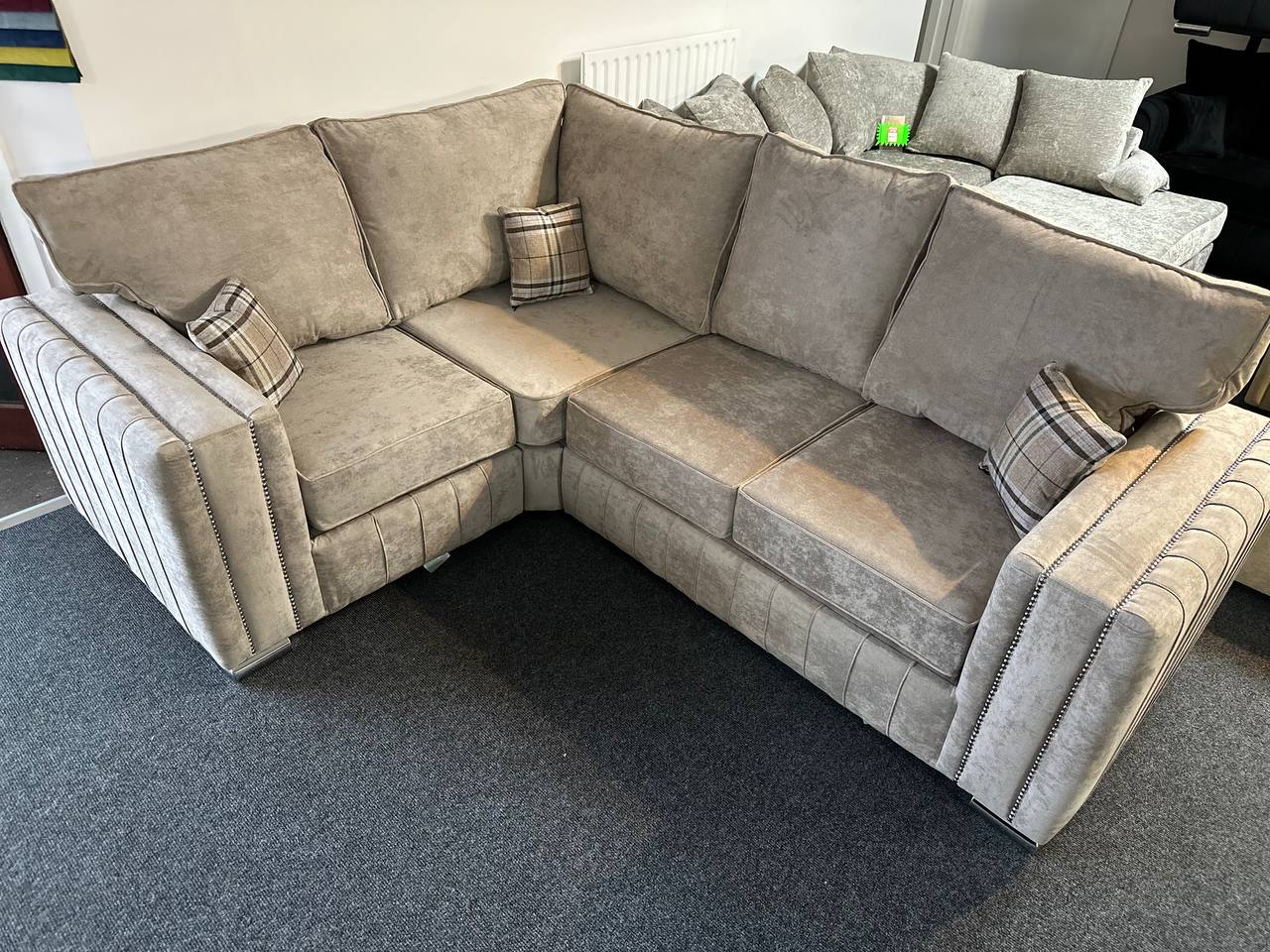 Layla Fullback Corner Sofas - Comfort Furniture