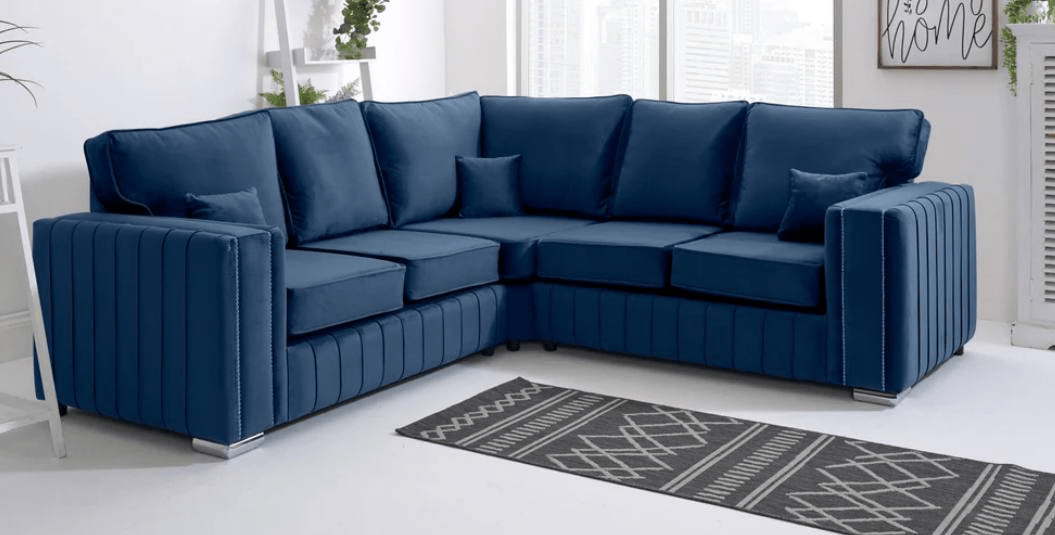Layla Fullback Corner Sofas - Comfort Furniture