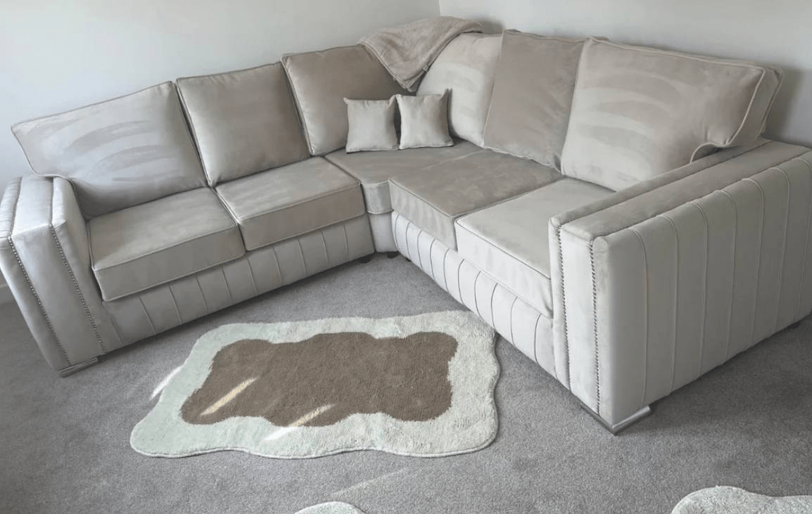 Layla Fullback Corner Sofas - Comfort Furniture