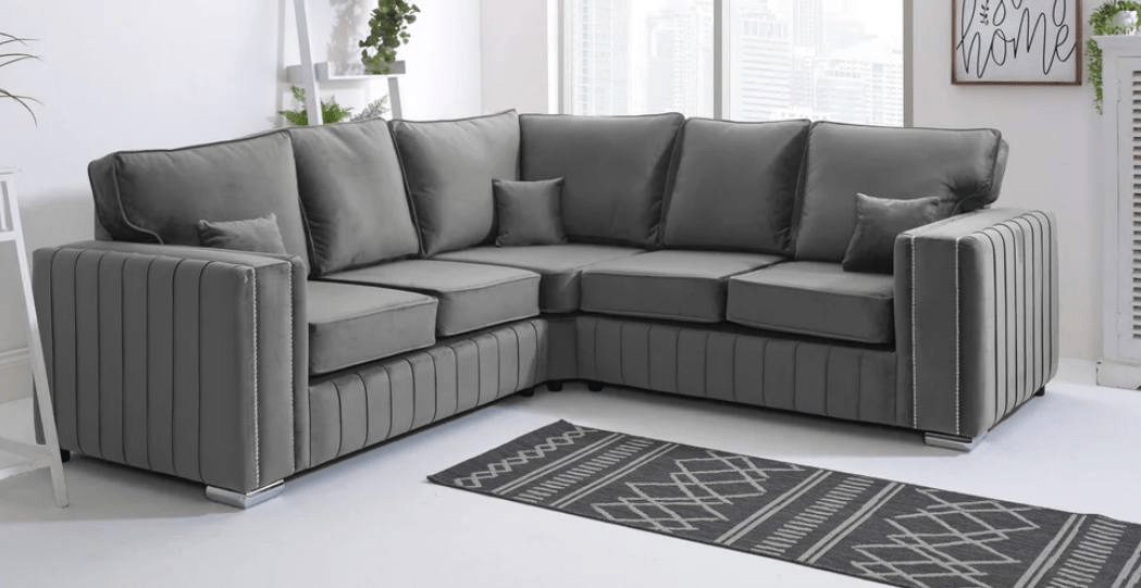 Layla Fullback Corner Sofas - Comfort Furniture