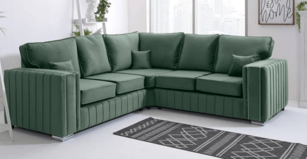 Layla Fullback Corner Sofas - Comfort Furniture