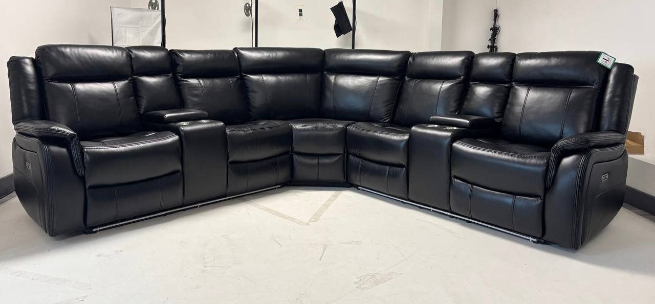 Lily leather electric recliner - Comfort Furniture