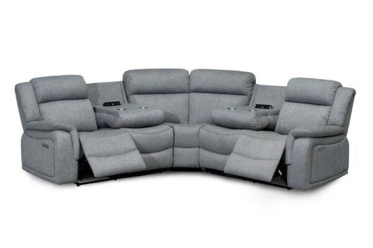 Linden Electric Recliner Corner Sofa - Comfort Furniture