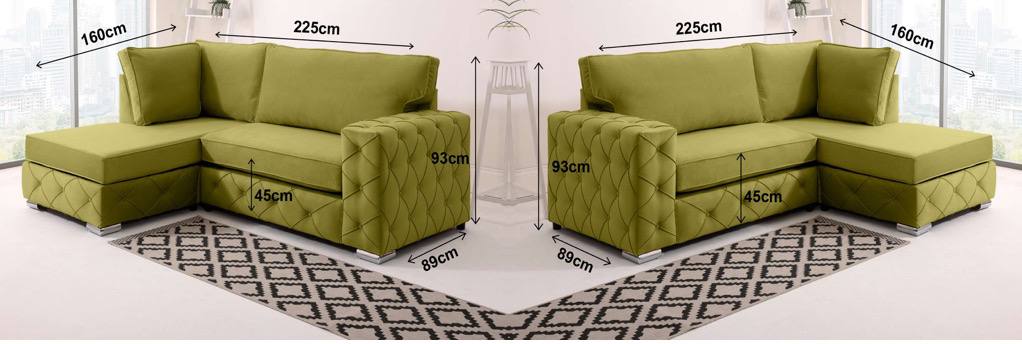 Lounge Corner Sofa - Comfort Furniture