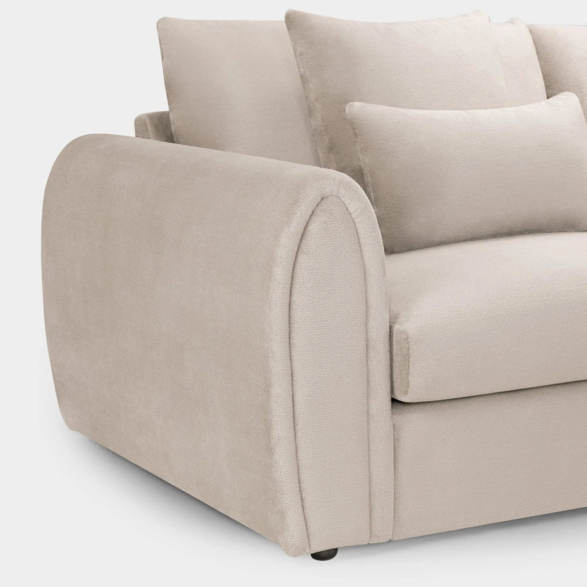 Mirabel Big Corner Sofa in Grey - Comfort Furniture