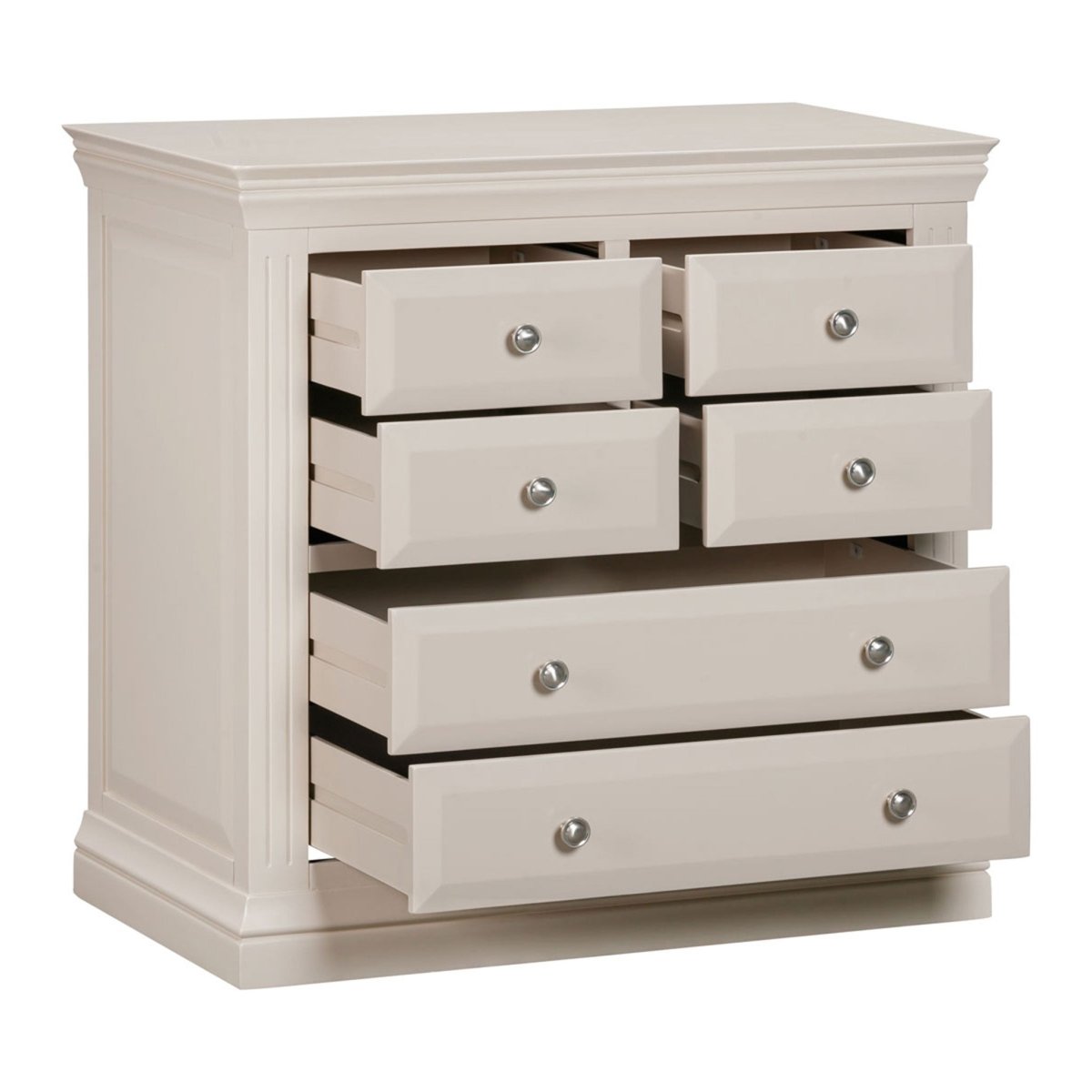 Monaco 4+2 Chest of Drawers – French Style - Comfort Furniture