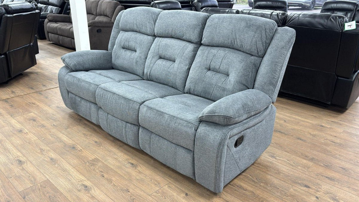 Novie Sofa Suite Manual Recliner - Comfort Furniture