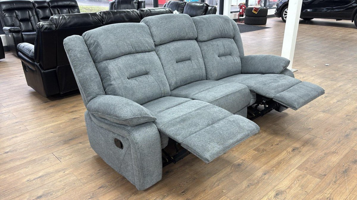 Novie Sofa Suite Manual Recliner - Comfort Furniture