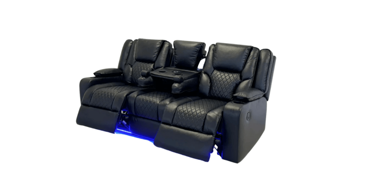 Orlando Leather Sofa Suite - Comfort Furniture
