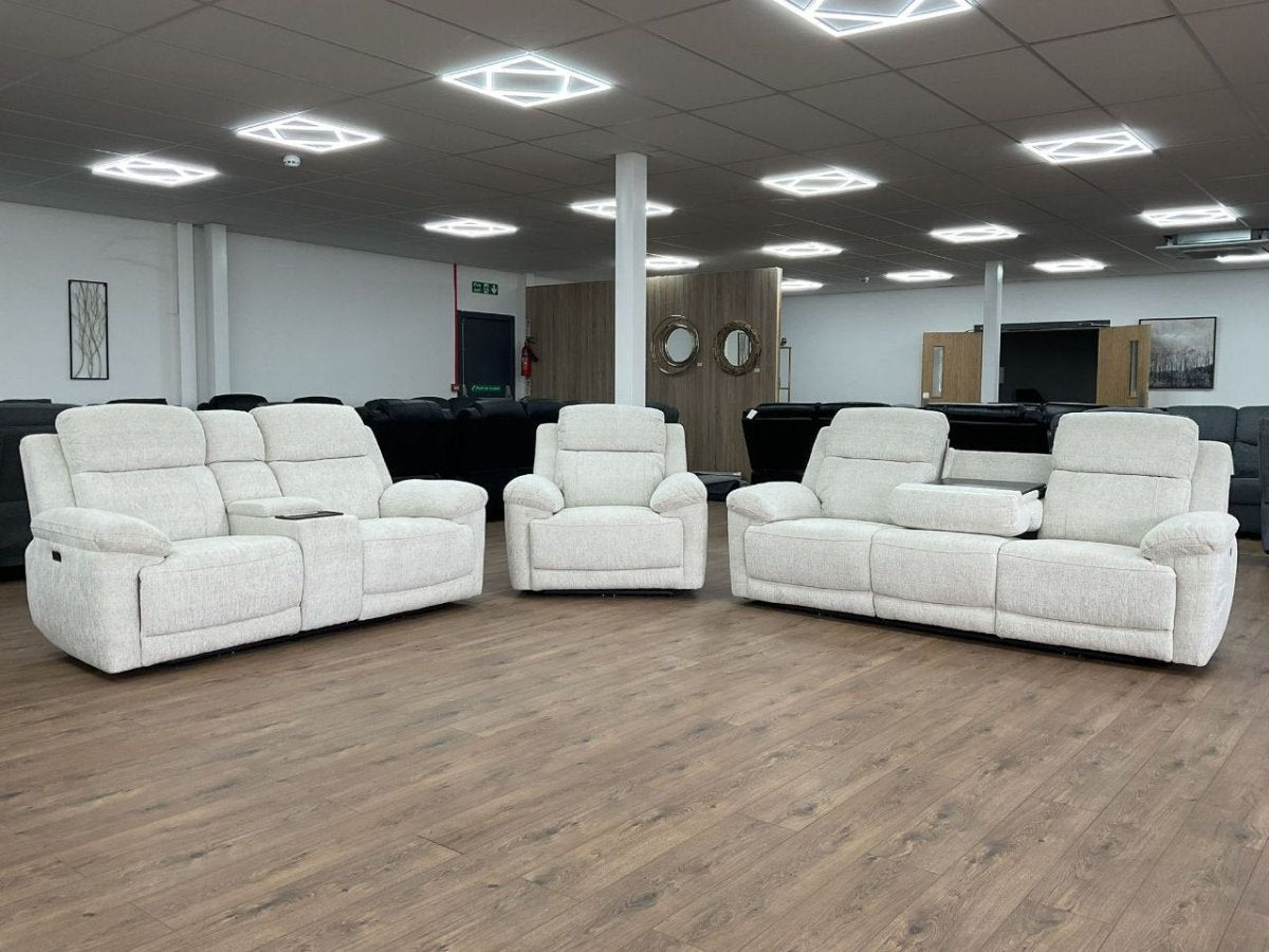 Owen Sofa Suite 3+2 Electric Recliner - Comfort Furniture