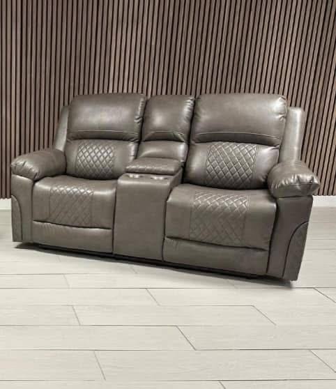 Roman Leather Sofa Suite - Comfort Furniture