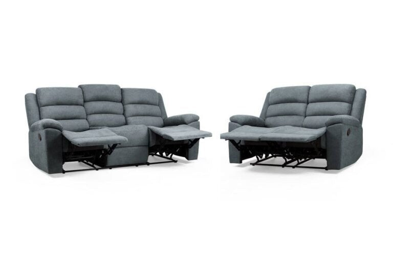 Sable Sofa Suite Manual Recliner - Comfort Furniture