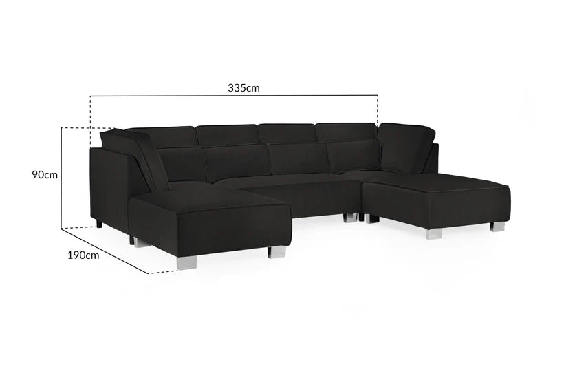 Sloane U Shape Sofa - Comfort Furniture