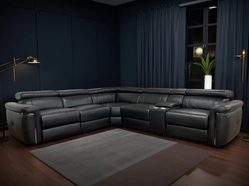 Somerville Electric Recliner Large Corner Sofa - Comfort Furniture