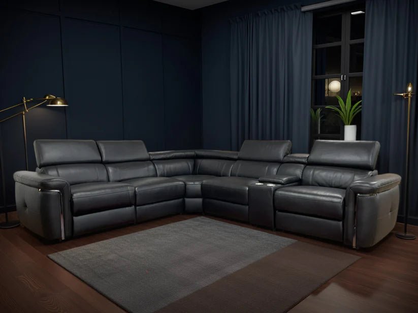 Somerville Electric Recliner Large Corner Sofa - Comfort Furniture