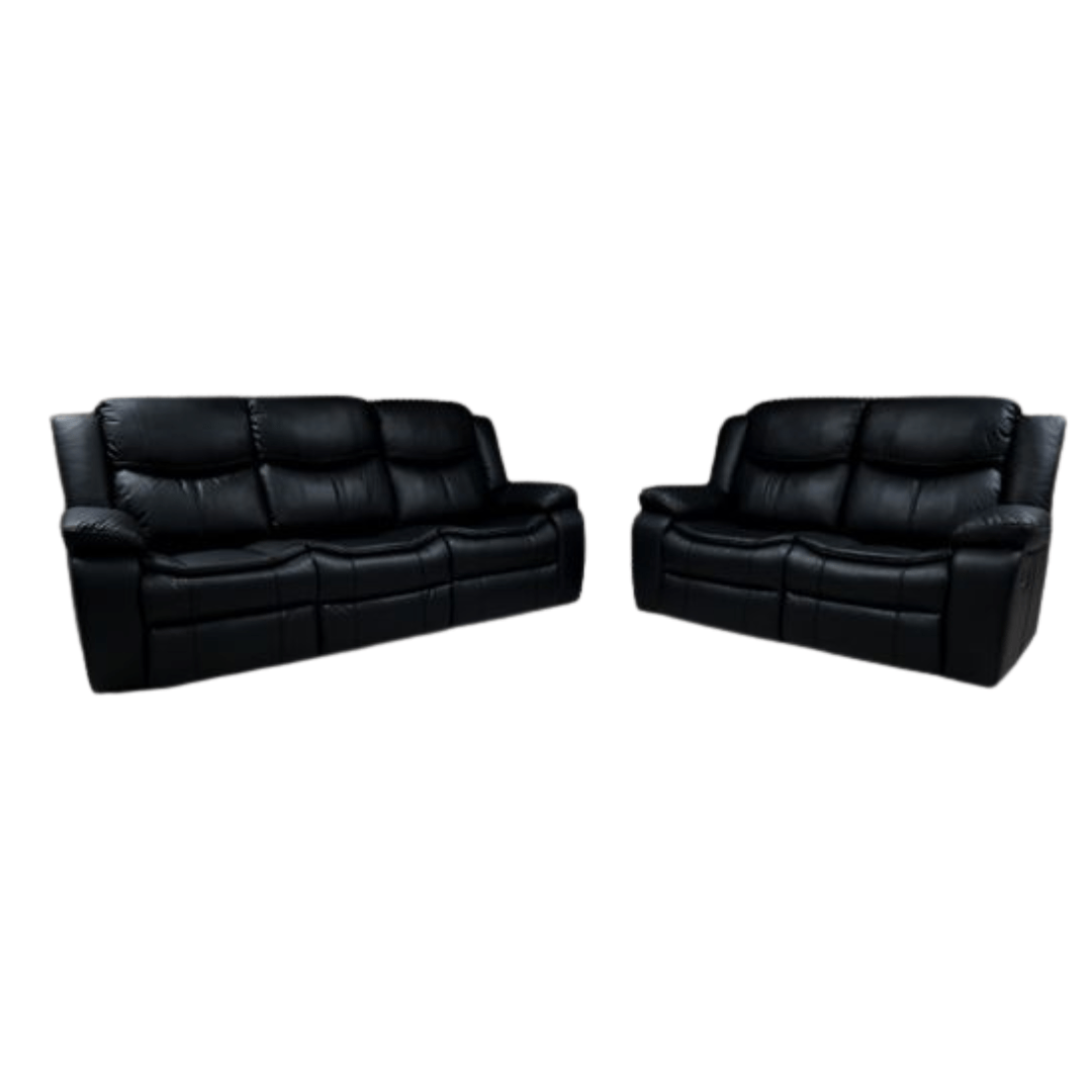 Valerie Leather Sofa Suite - Comfort Furniture