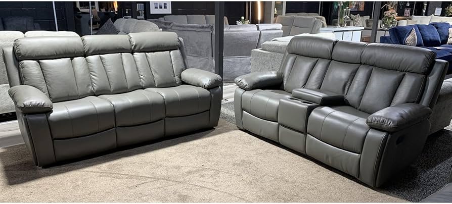 Vander Leather Sofa Suite - Comfort Furniture