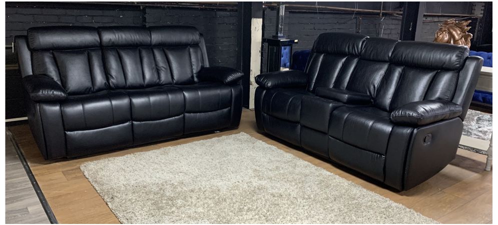 Vander Leather Sofa Suite - Comfort Furniture