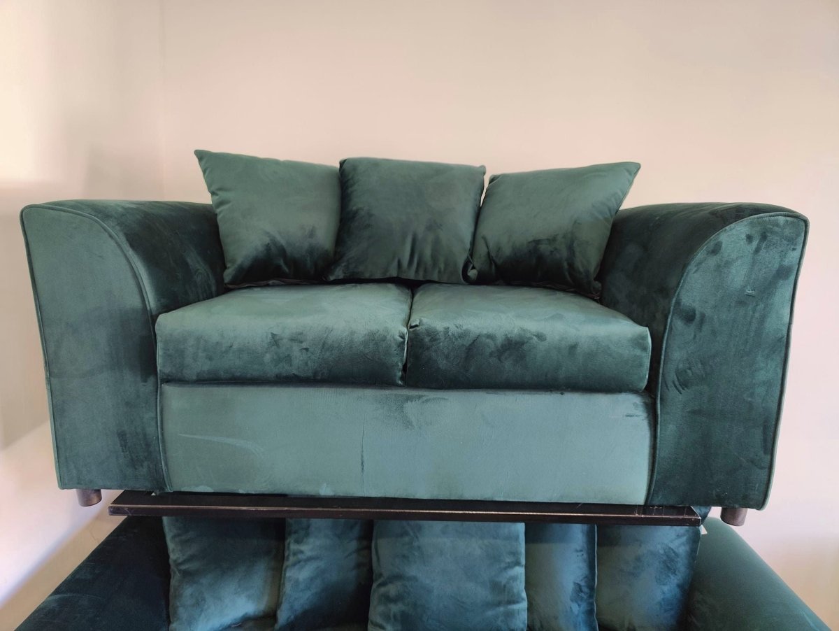 Velvet Sofa Suite - Comfort Furniture