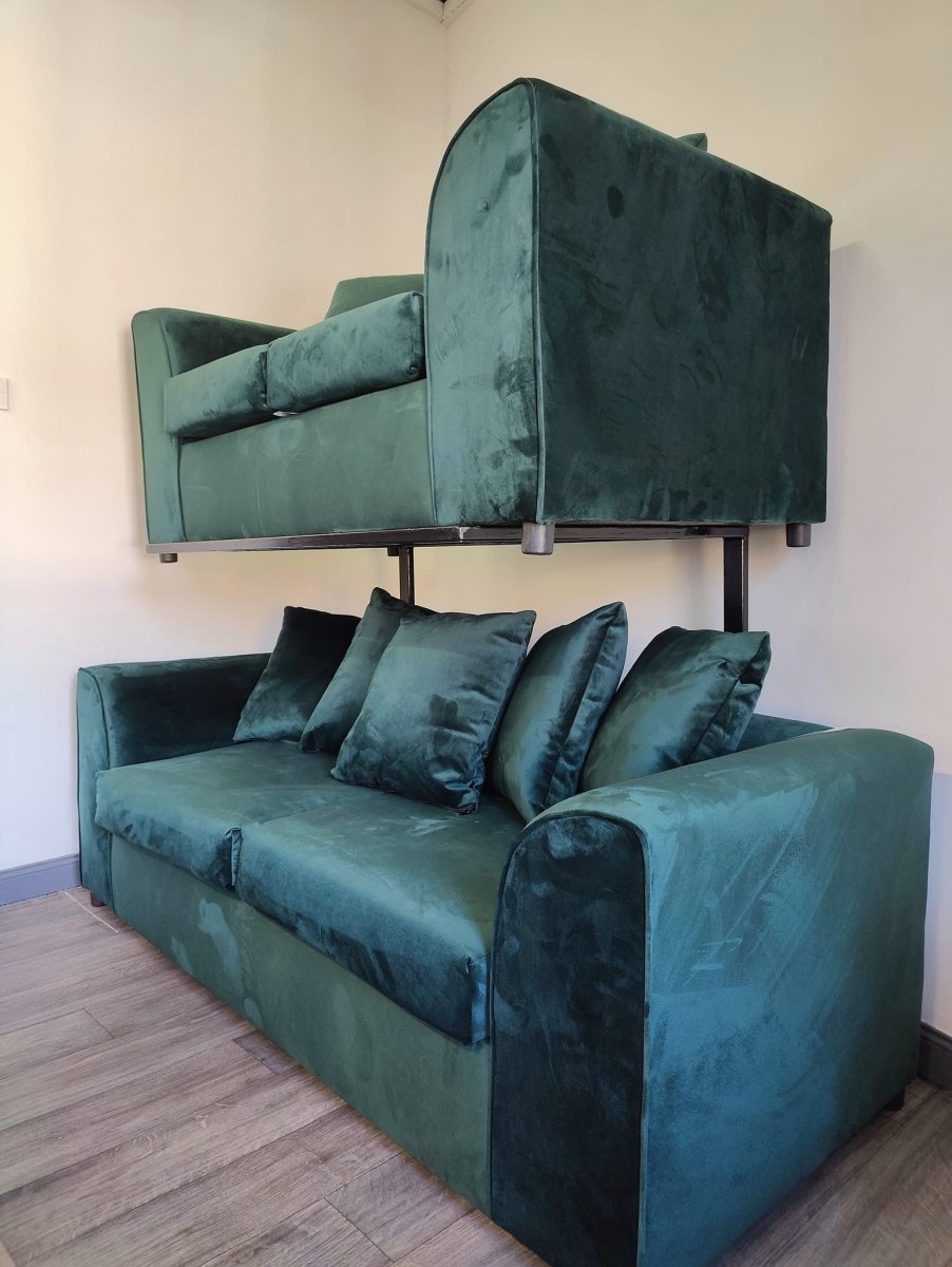 Velvet Sofa Suite - Comfort Furniture